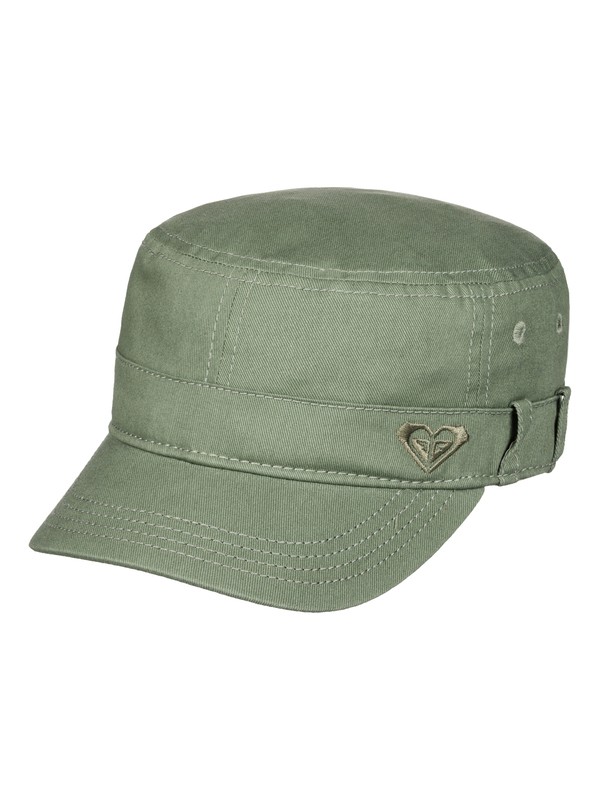 roxy, Military Hat, OIL GREEN (gld0) 0 Military Hat Green ERJHA03229 Roxy