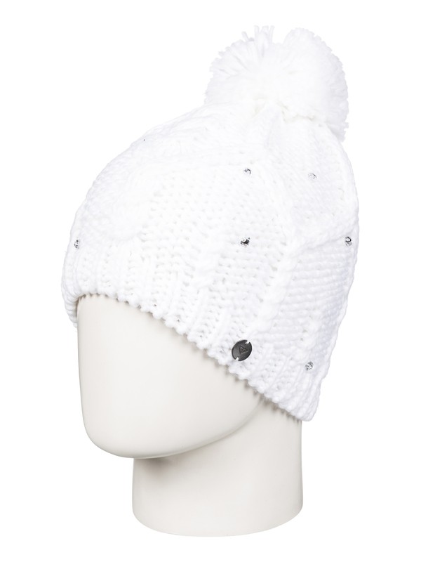 roxy, Shooting Star - Beanie, BRIGHT WHITE (wbb0) 0 Shooting Star - Beanie White ERJHA03291 Roxy
