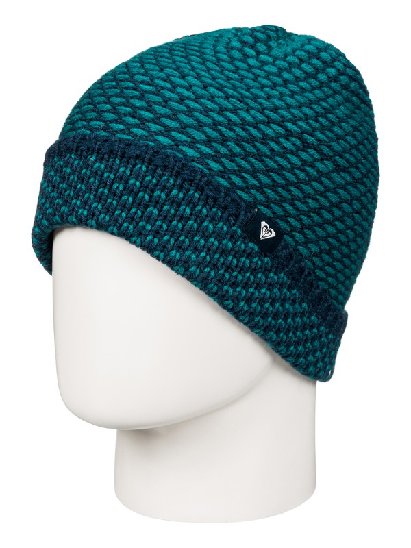 roxy, Angie - Berretto con risvolto, PEACOAT (btn0) 0 Angie - Berretto con risvolto Blue ERJHA03293 Roxy