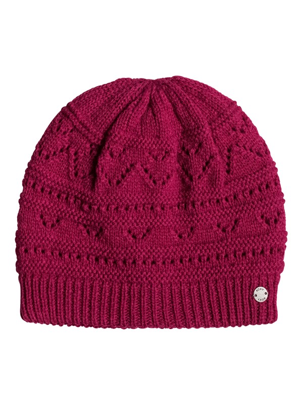 roxy, Girl Challenge - Beanie, PERSIAN RED (mqw0) 0 Girl Challenge - Beanie Pink ERJHA03308 Roxy