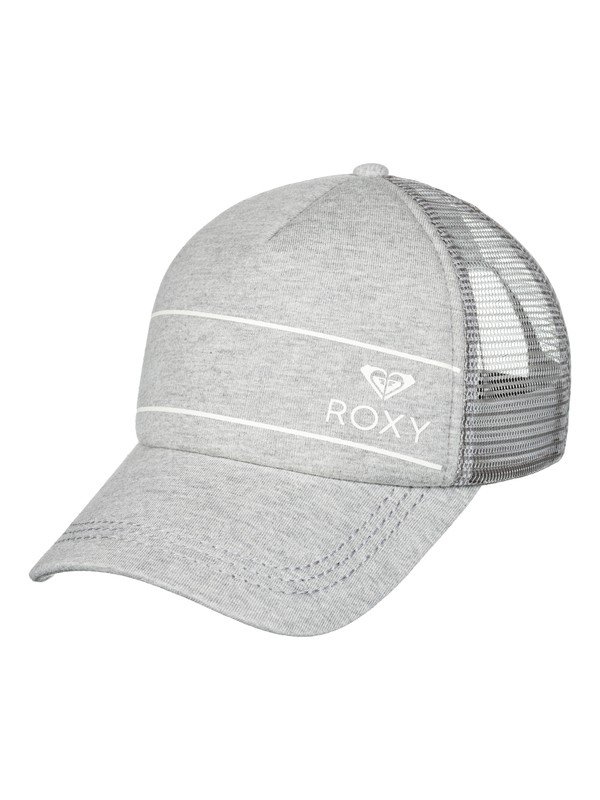roxy, Truckin Trucker Hat, HERITAGE HEATHER 2 (sjrh) 0 Truckin Trucker Hat Grey ERJHA03315 Roxy