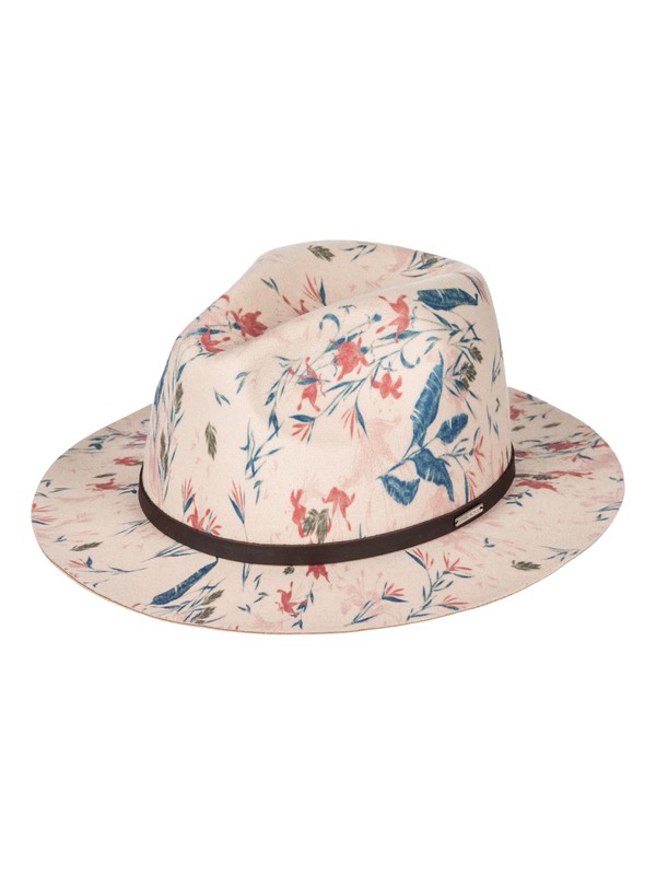 roxy, Tiny Garden - Fedora, CURRY (tjq0) 0 Tiny Garden - Fedora Beige ERJHA03328 Roxy