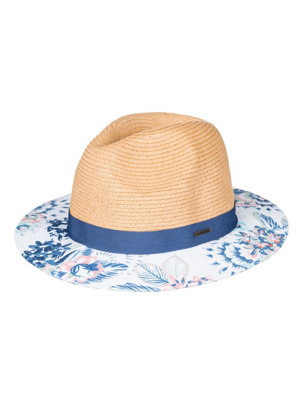 roxy, Youhou Straw Fedora, MARSHMALLOW MAHNA MAHNA (wbt7) 0 Youhou Straw Fedora White ERJHA03384 Roxy