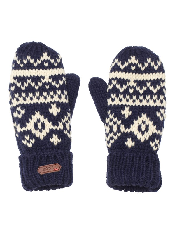 roxy, Wisp Mittens, PEACOAT (btn0) 0 Wisp Mittens ERJHN00041 Roxy