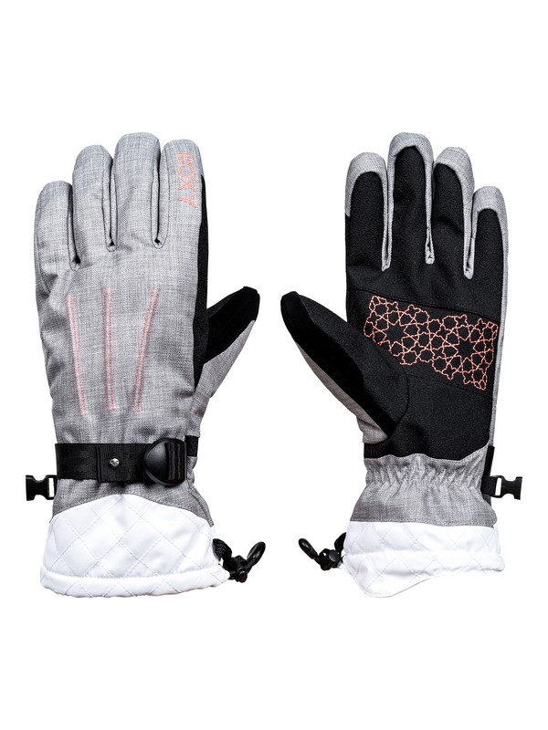 roxy, Big Bear - Snowboard / Skihandschuhe, HERITAGE HEATHER (sgrh) 0 Big Bear - Snowboard / Skihandschuhe Grau ERJHN03058 Roxy