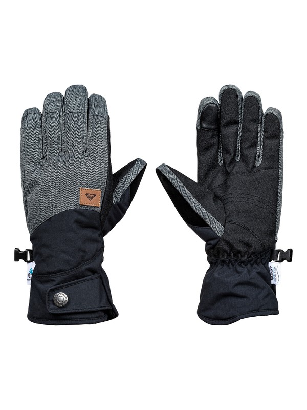 roxy, Vermont - Snowboard / Skihandschuhe, TRUE BLACK (kvj0) 0 Vermont - Snowboard / Skihandschuhe Schwarz ERJHN03065 Roxy