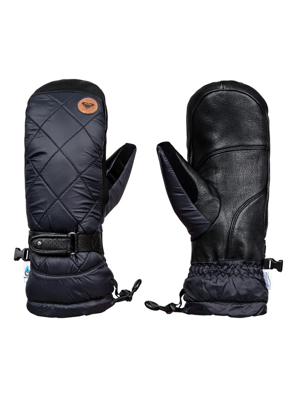 roxy, Victoria - Snowboard- / Ski-Fäustlinge, TRUE BLACK (kvj0) 0 Victoria - Snowboard- / Ski-Fäustlinge Schwarz ERJHN03067 Roxy