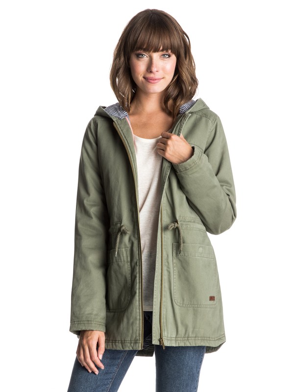 roxy, Primo Parka Jacket, DUSTY OLIVE (gpb0) 0 Primo Parka Jacket ERJJK03072 Roxy