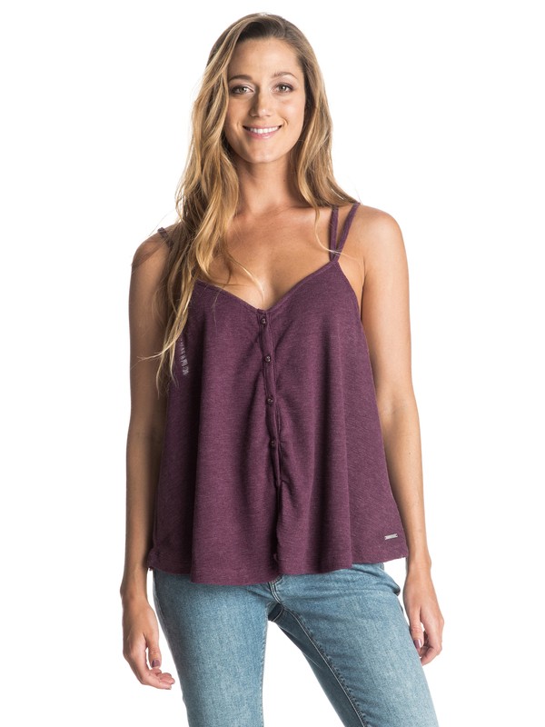 roxy, Paradise Waiting Top, POTENT PURPLE (pth0) 0 Paradise Waiting Top ERJKT03183 Roxy