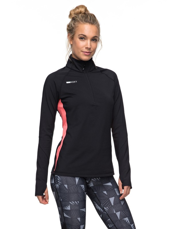 roxy, Keep It Warm - Funktionelles Langarmshirt, ANTHRACITE (kvj0) 0 Keep It Warm - Funktionelles Langarmshirt Schwarz ERJKT03272 Roxy