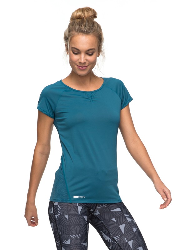 roxy, Wild Soul - Maglietta tecnica, BLUE CORAL (brs0) 0 Wild Soul - Maglietta tecnica Blue ERJKT03295 Roxy