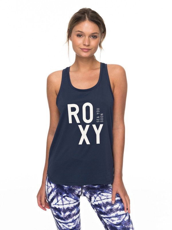 roxy, Parisian Walkway - Funktionelles Top, DRESS BLUES (btk0) 0 Parisian Walkway - Funktionelles Top Blau ERJKT03394 Roxy