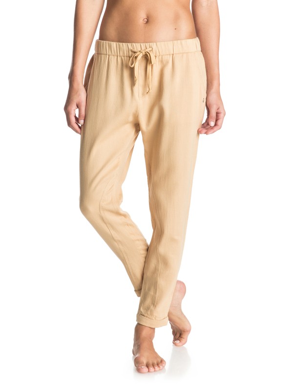 roxy, Time Slip Pants, LATTE (thl0) 0 Time Slip Pants ERJNP03054 Roxy