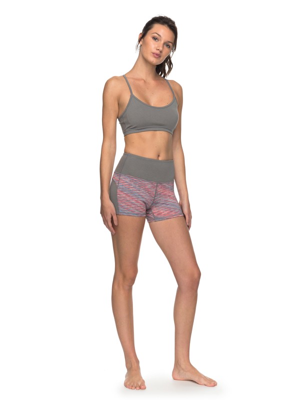 roxy, Every You Every Me Reversible Technical Shorts, CHARCOAL HEATHER (kpgh) 0 Every You Every Me Reversible Technical Shorts Black ERJNS03146 Roxy