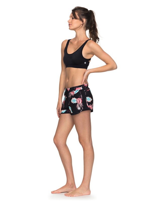 roxy, All In Time - Technical Shorts, ANTHRACITE MIDDLE ISLAND (kvj8) 0 All In Time - Technical Shorts Black ERJNS03147 Roxy