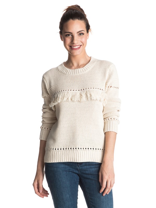roxy, Cove Dweller - Sweat, ANGORA (tee0) 0 Cove Dweller - Sweat Beige ERJSW03128 Roxy