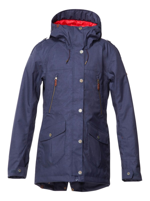 roxy, KJ Tribe Jacket, PEACOAT (btn0) 0 KJ Tribe Jacket ERJTJ00017 Roxy