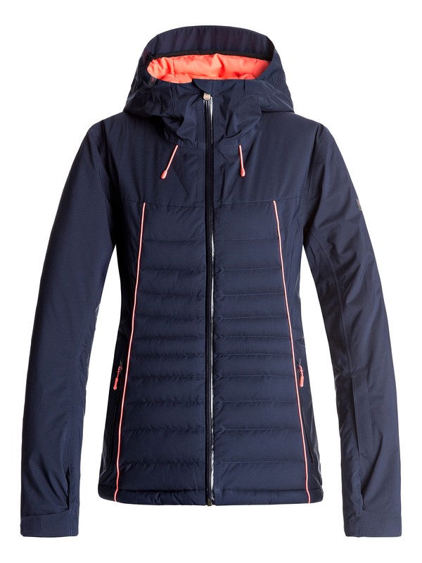 roxy, Tracer - Snow Jacket, PEACOAT (btn0) 0 Tracer - Snow Jacket ERJTJ03106 Roxy