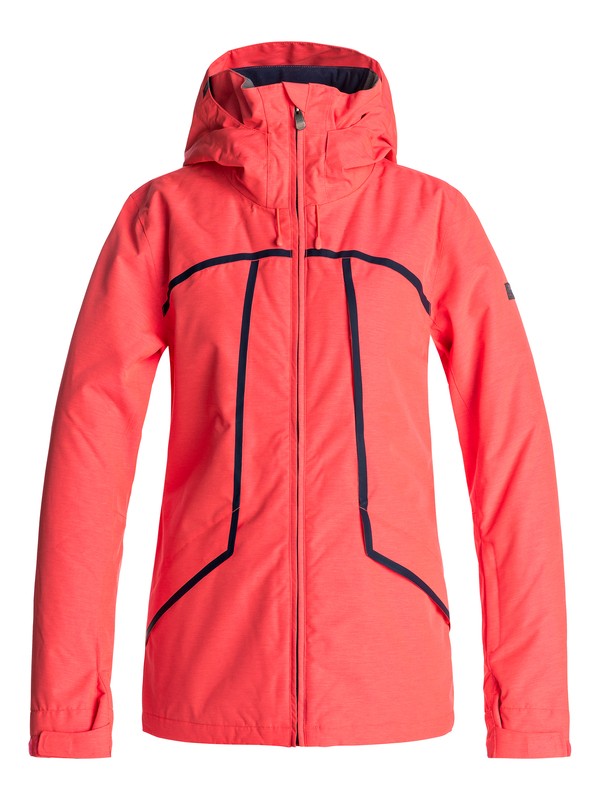 roxy, Wildlife - Snow Jacke, NEON GRAPEFRUIT (nkn0) 0 Wildlife - Snow Jacke Orange ERJTJ03107 Roxy