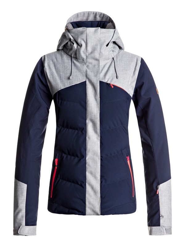 roxy, Flicker - Snow Jacket, PEACOAT (btn0) 0 Flicker - Snow Jacket Blue ERJTJ03109 Roxy