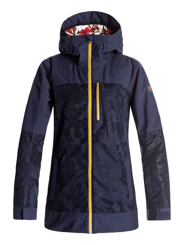 roxy, Torah Bright Stormfall - Snow Jacket, PEACOAT (btn0) 0 Torah Bright Stormfall - Snow Jacket Blue ERJTJ03112 Roxy