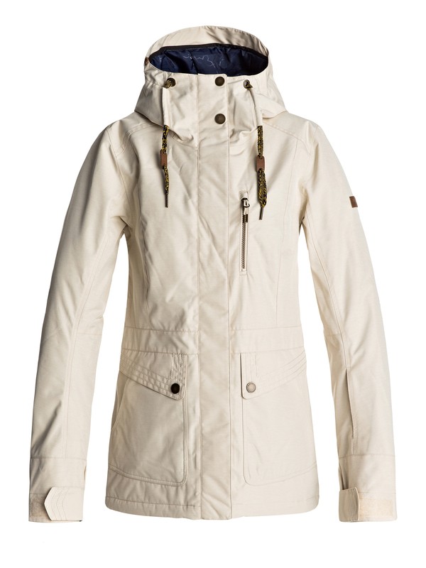 roxy, Andie - Veste de snow, ANGORA (tee0) 0 Andie - Veste de snow Beige ERJTJ03116 Roxy