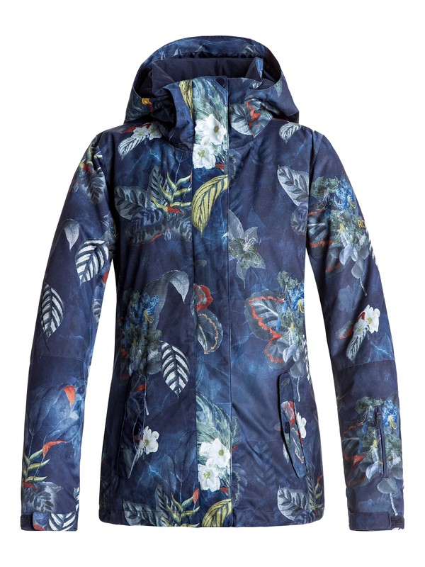 roxy, ROXY Jetty - Veste de snow, PEACOAT_ORISSA FLORAL (btn9) 0 ROXY Jetty - Veste de snow Bleu ERJTJ03125 Roxy