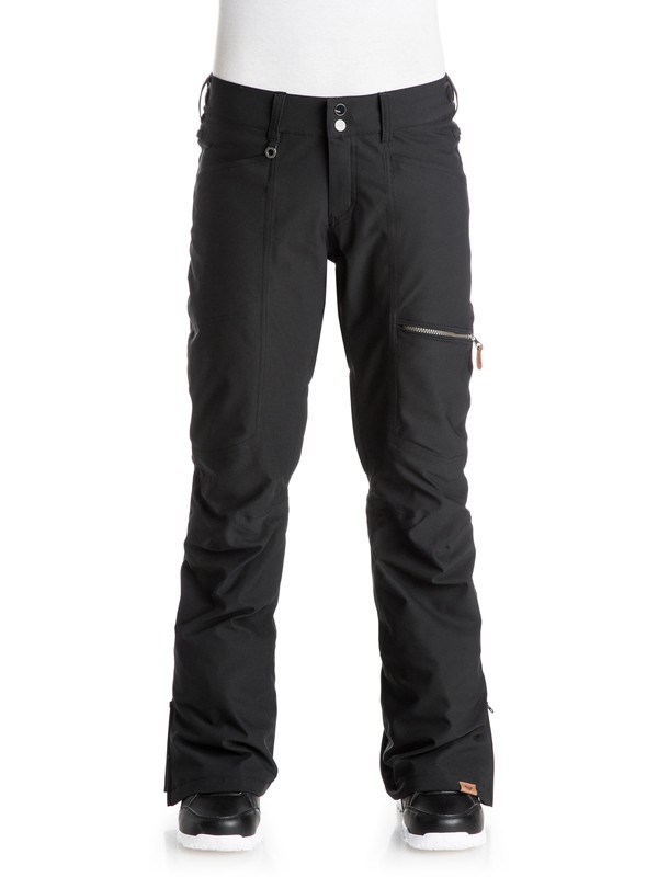 roxy, Cabin Snow Pants, TRUE BLACK (kvj0) 0 Cabin Snow Pants Black ERJTP03021 Roxy