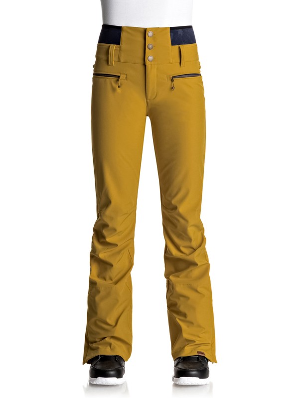 roxy, Torah Bright Rise Up - Pantalones Para Nieve, GREEN SULPHUR (ymr0) 0 Torah Bright Rise Up - Pantalones Para Nieve Amarillo ERJTP03043 Roxy