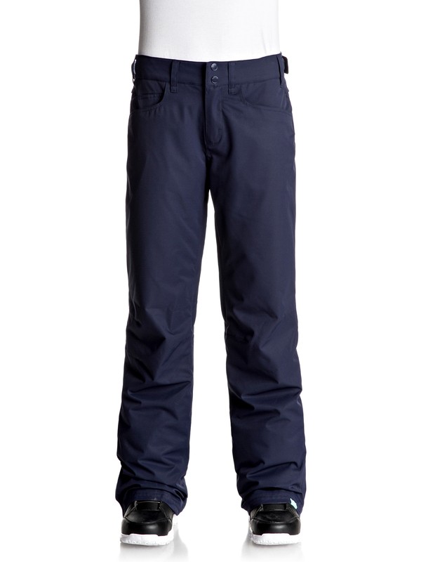 roxy, Backyard - Pantalones Para Nieve, PEACOAT (btn0) 0 Backyard - Pantalones Para Nieve Azul ERJTP03045 Roxy