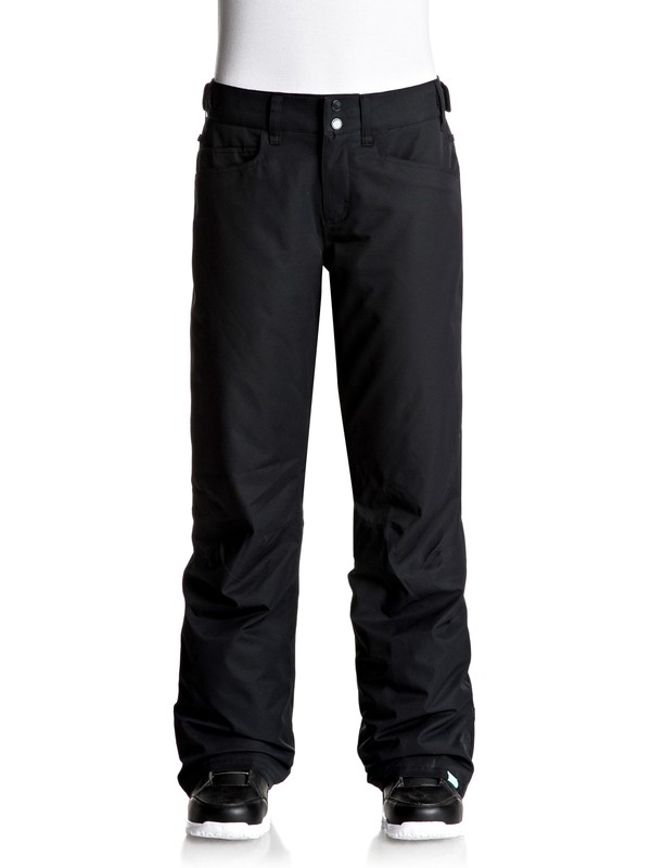 roxy, Backyard - Snow Pants, TRUE BLACK (kvj0) 0 Backyard - Snow Pants Black ERJTP03045 Roxy
