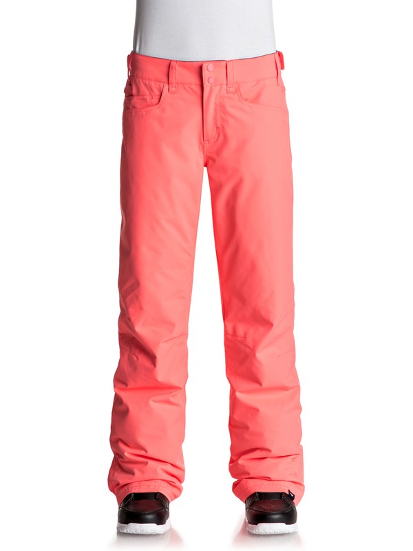 roxy, Backyard - Snow Pants, NEON GRAPEFRUIT (nkn0) 0 Backyard - Snow Pants Orange ERJTP03045 Roxy