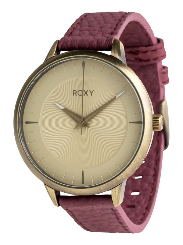 roxy, Avenue Leather - Analog Watch, BRONZE (yke0) 0 Avenue Leather - Analog Watch Yellow ERJWA03012 Roxy