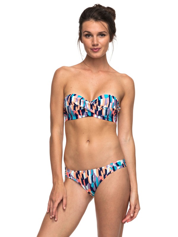 roxy, Sporty ROXY - Bandeau Bikini Set, LOLA WHITE (wbb6) 0 Sporty ROXY - Bandeau Bikini Set White ERJX203169 Roxy