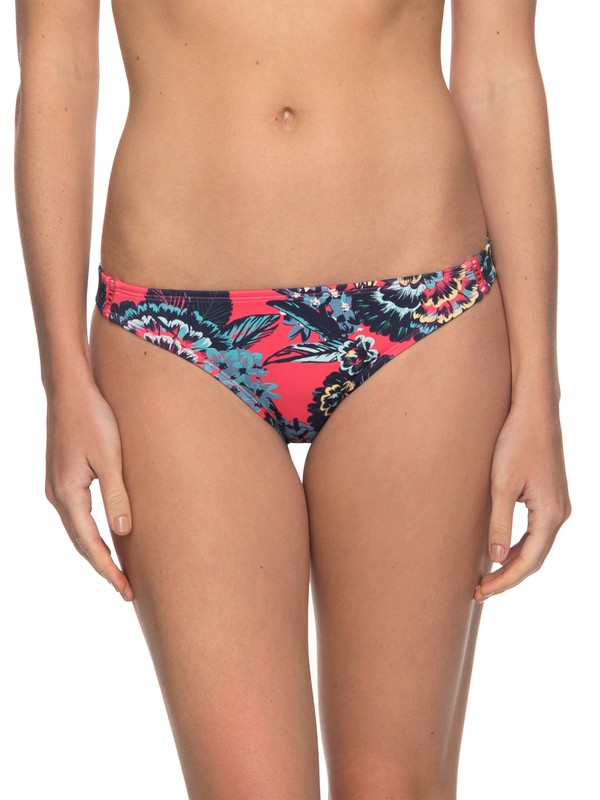 roxy, Salty ROXY - Surfer Bikini Bottoms, ROUGE RED MAHNA MAHNA (mlj5) 0 Salty ROXY - Surfer Bikini Bottoms Multicolor ERJX403524 Roxy