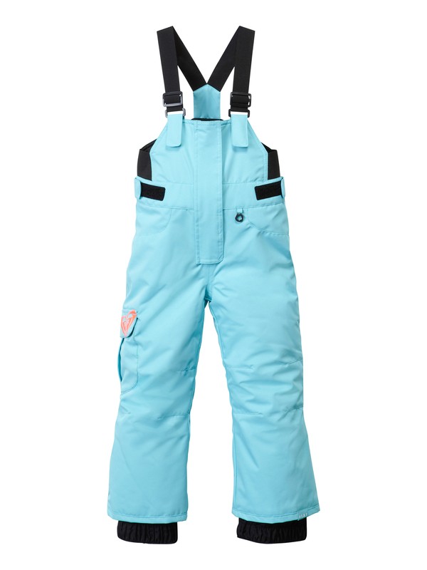 roxy, Girls 2-6 Lola Bibs, CAPRI (bhq0) 0 Girls 2-6 Lola Bibs Blue ERLTP00000 Roxy