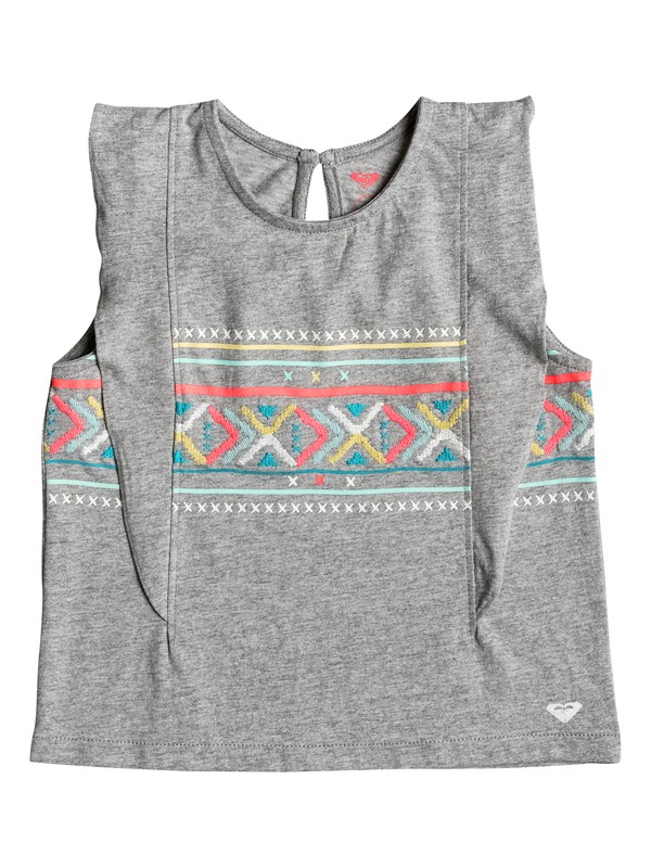 Toothpaste Kisses Wayway - Vest Top ERLZT03072 0 Girls 2-6 Toothpaste Kisses Wayway Tank ERLZT03072 Roxy