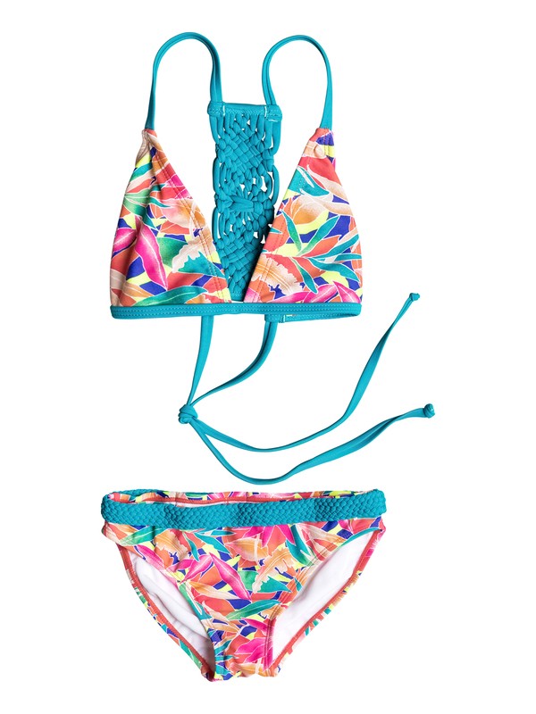 roxy, Girls 7-14 Boho Island Triangle Set, BOHO ISLAND (pqf6) 0 Girls 7-14 Boho Island Triangle Set PGRS68897 Roxy
