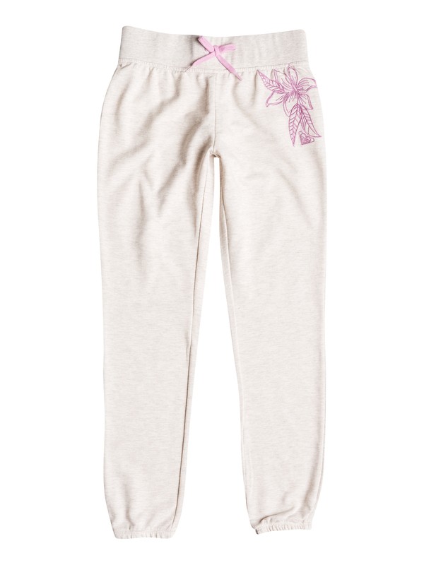 roxy, Girl's 7-14 Agua Sweatpants, Sandshell-h (tenh) 0 Girl's 7-14 Agua Sweatpants RRF53087 Roxy