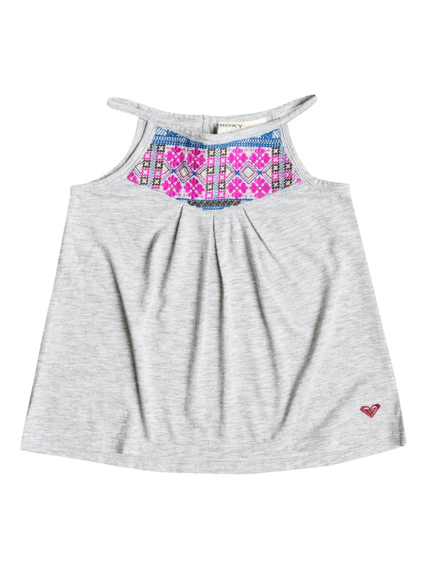 roxy, Girls 2-6 Crafty Sleeveless Top, Highrise-h (sgrh) 0 Girls 2-6 Crafty Sleeveless Top RRH51296 Roxy