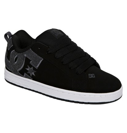 dcshoes, Men's Court Graffik SE Low Top Shoes, Black/Black/Grey (xkks)