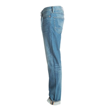 

Прямые джинсы Washed Indigo Bleach