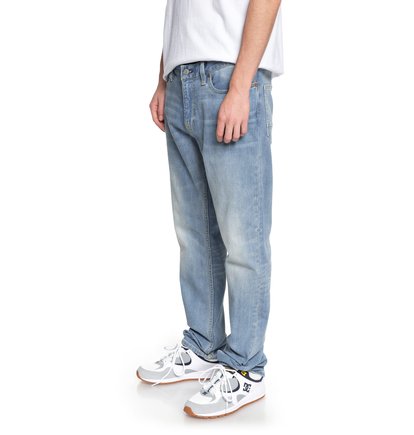 

Прямые джинсы Worker Light Indigo Blue