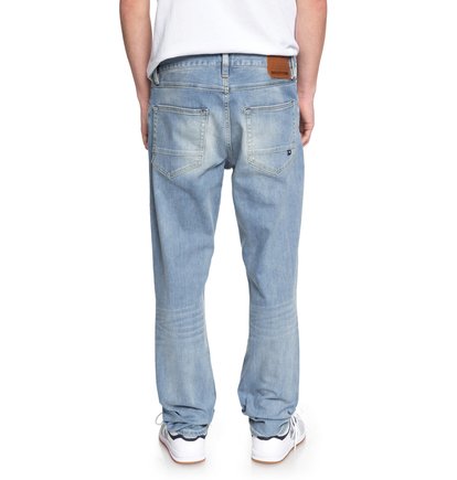 

Прямые джинсы Worker Light Indigo Blue - Синий
