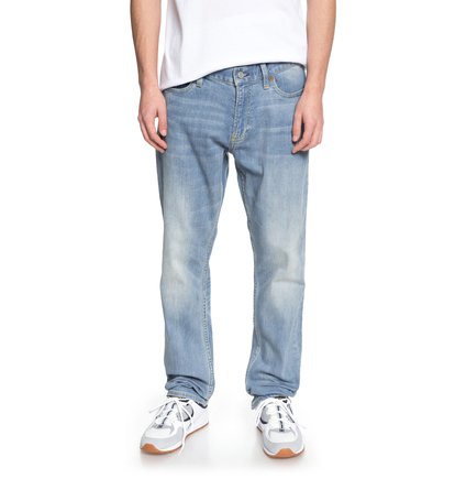 

Прямые джинсы Worker Light Indigo Blue - Синий