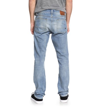 

Узкие джинсы Worker Light Indigo Blue - Синий