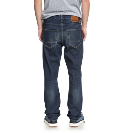 

Прямые джинсы Worker Light Indigo Blue - Синий