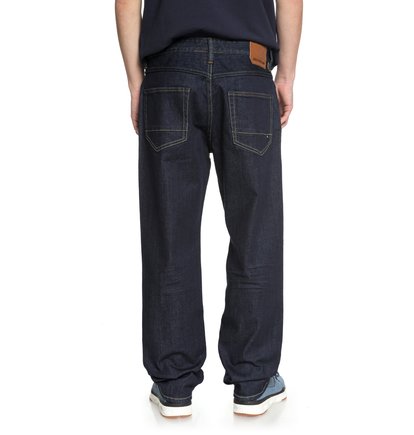 

Широкие джинсы Worker Indigo Rinse - Синий