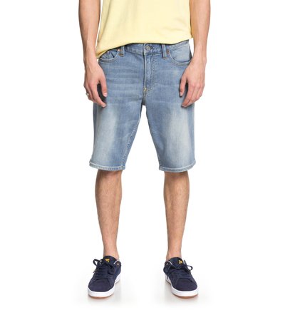 

Джинсовые шорты Worker Light Indigo Blue - Синий