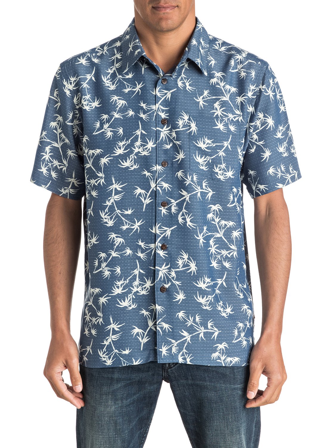Waterman Skinny Palms - Chemise a manches courtes pour Homme - Quiksilver